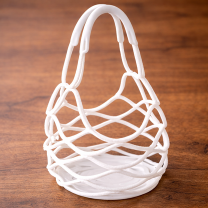 MATERIOL 2-in-1 Zero-Void™ Silicone Mesh Bag & Heat-Resistant Trivet Mat for Hot Bowls