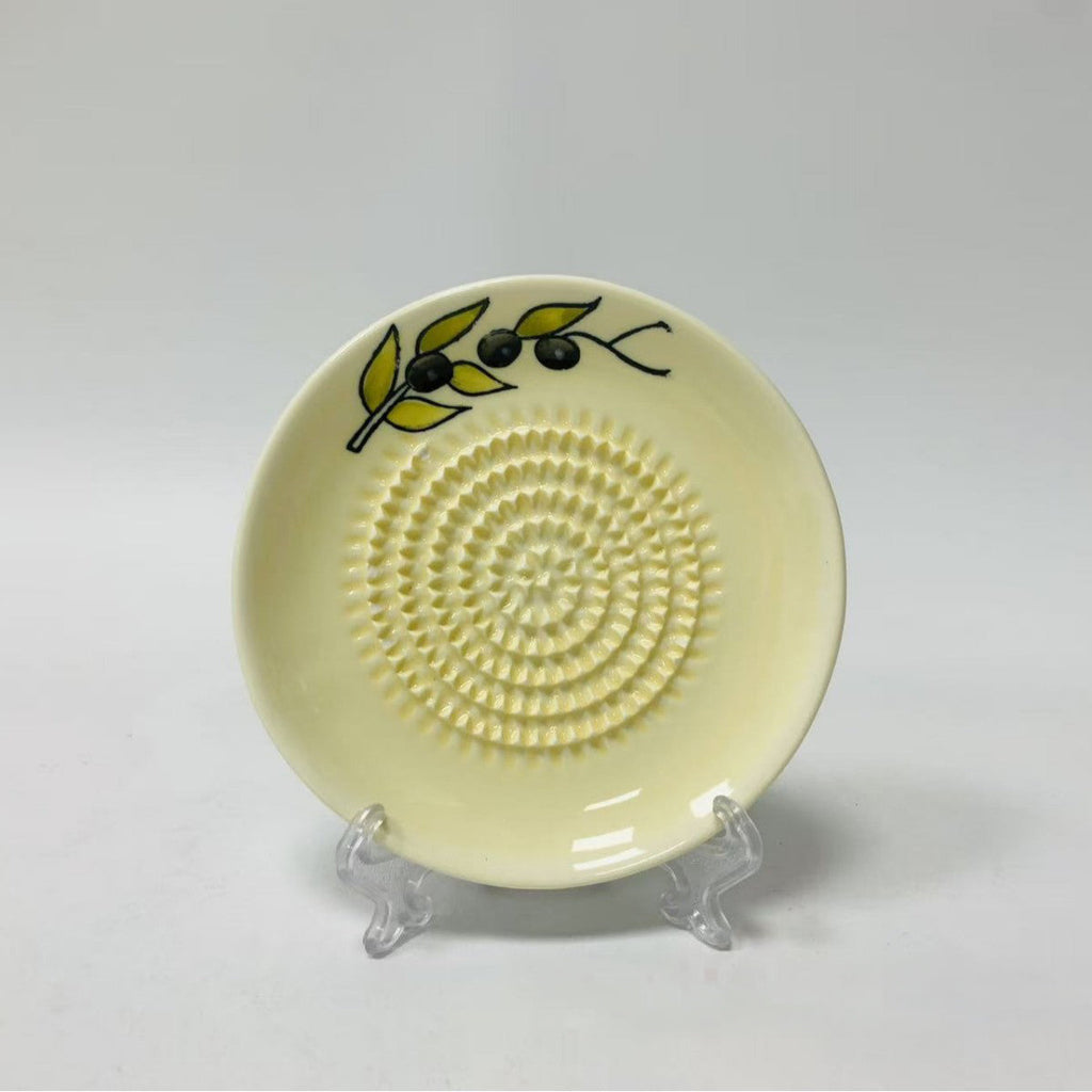 MATERIOL Handmade Ceramic Ginger & Garlic Grater